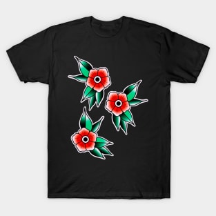 Traditional Flowers T-Shirt